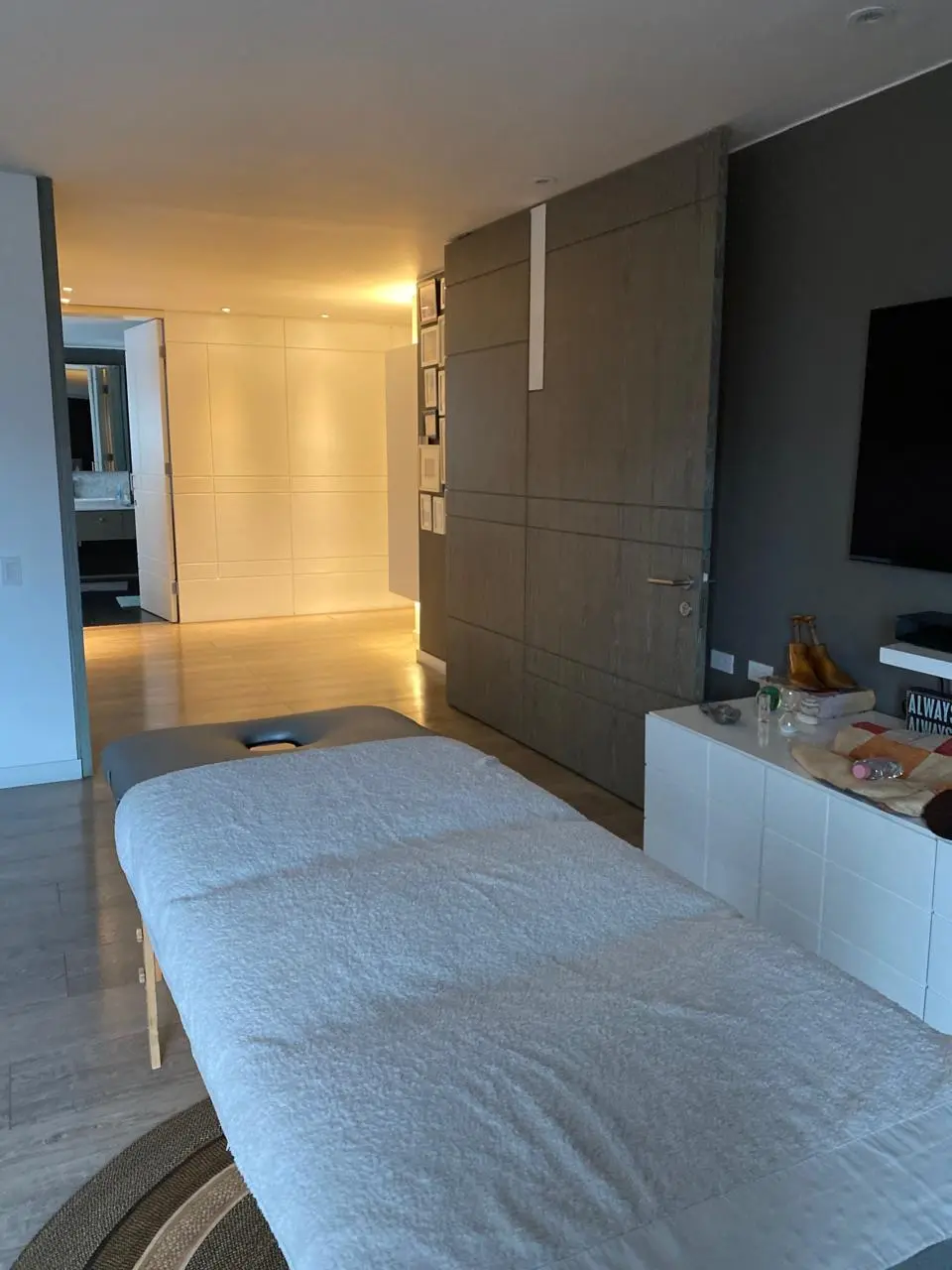 Ambiente relajante masajes a domicilio - Setup completo en hotel
